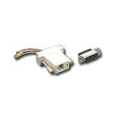 ICC ICDB15 DB-15 Modular Adapter - M-F to 6/8 P C